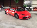 Lamborghini Huracan in Red by Liberty Walk 2015 года